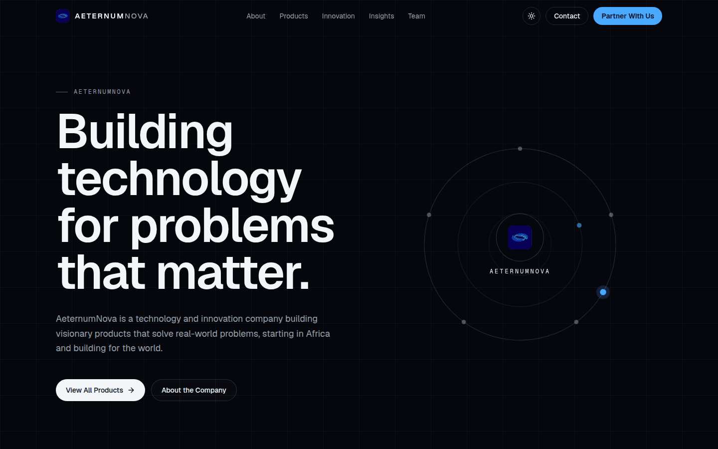 AeternumNova project preview