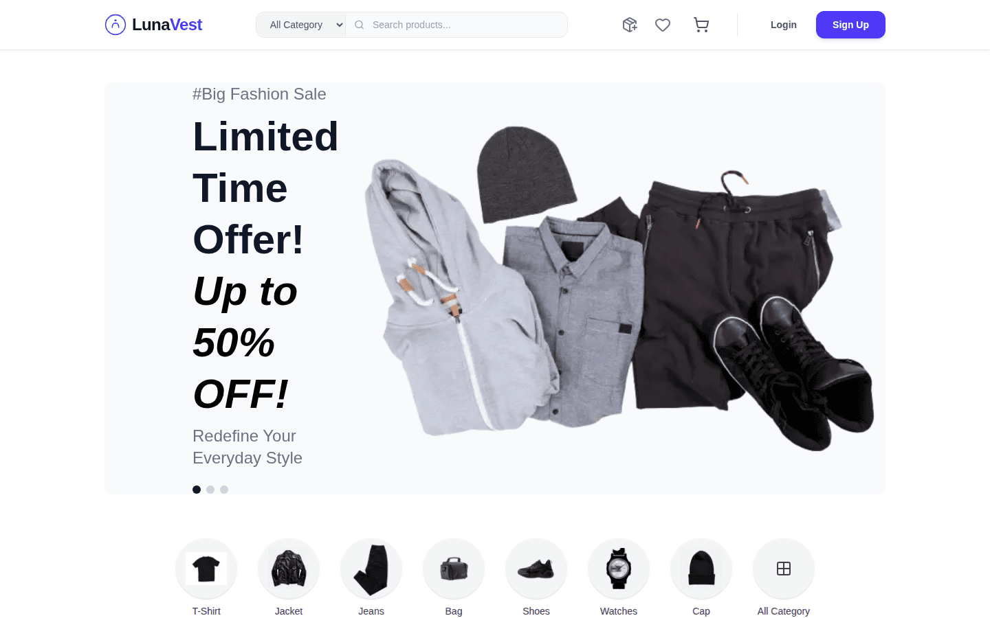 LunaVest project preview